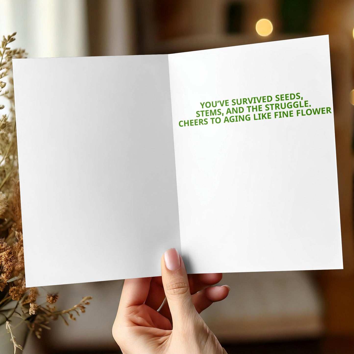 You're Older Than Brick Weed Greeting Card, Retro Nostalgia Cards, Funny Vintage Card, 70s Theme Card, Stoner Card, Humor Card